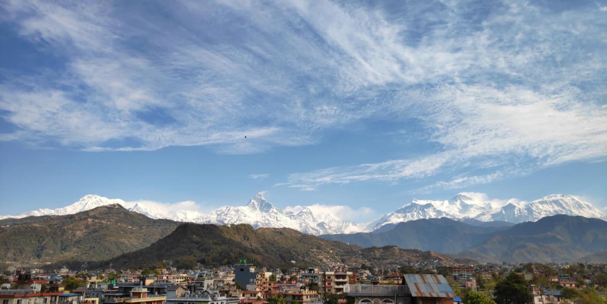 Hotel Mountain View - Lakeside Pokhara Eksteriør bilde