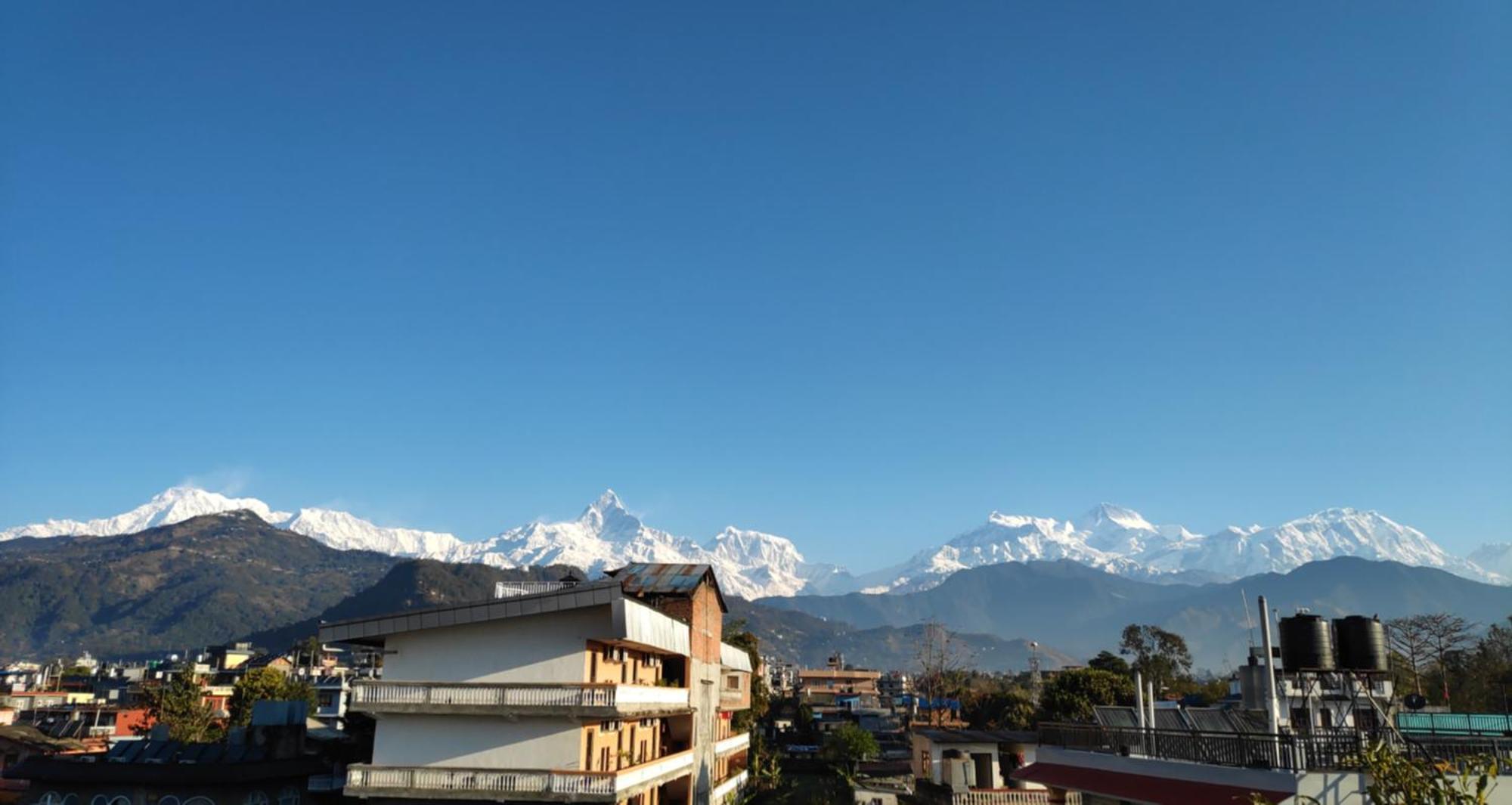 Hotel Mountain View - Lakeside Pokhara Eksteriør bilde